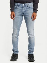 G-Star Raw Jeansy 3301 51003-D875 Niebieski Tapered Fit. Niebieskie jeansy G-Star Raw, m. Za 339.99 zł.