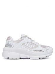 EA7 Emporio Armani Sneakersy 7X000663 AF23619 MZ203 Srebrny. Szare buty sportowe casual EA7 Emporio Armani, bez wzorów, z materiału, bez zapięcia. Za 789.99 zł.