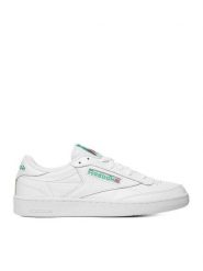 Reebok Sneakersy SS-CLUB C 85 100000155 Biały. Białe buty sportowe casual Reebok, bez wzorów, ze skóry, bez zapięcia. Za 329.99 zł.