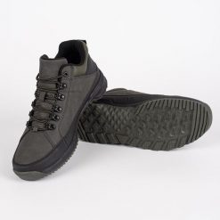Vico Zielone wiązane męskie buty trekkingowe. Zielone trekkingi bez wzorów, bez zapięcia. Za 212.22 zł.