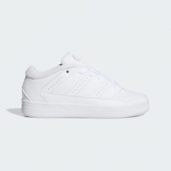 Buty Turnaround. Białe buty do koszykówki Adidas, bez zapięcia, do koszykówki. Za 329.00 zł.