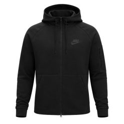 Bluza sportowa męska Nike DD5284010. Czarne bluzy z kapturem Nike, m, bez wzorów, z bawełny, z kapturem. Za 373.00 zł.