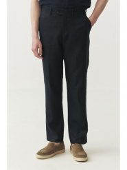 TATUUM Spodnie chino w kolorze granatowym rozmiar: 35. Niebieskie eleganckie spodnie Tatuum, na co dzień, bez wzorów, ze lnu. Za 194.95 zł.