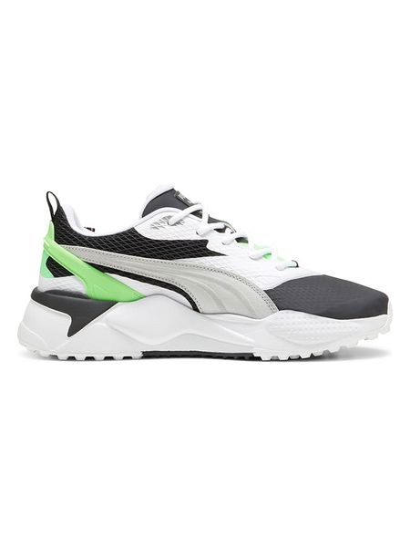 Puma Buty "GS-X Efekt" w kolorze zielono-czarno-białym do golfa rozmiar: 40,5. Białe buty treningowe Puma, bez wzorów, z materiału, na golfa. Za 348.95 zł.