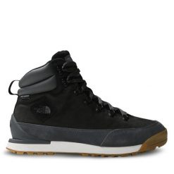Trekkingi The North Face. Czarne buty trekkingowe The North Face, bez wzorów, bez zapięcia. Za 749.99 zł.