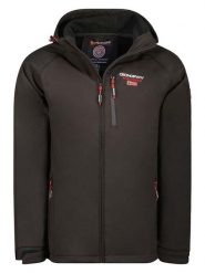 Geographical Norway Kurtka softshellowa "Takito" w kolorze czarnym rozmiar: XL. Czarne kurtki outdoor i hardshell Geographical Norway, xl, bez wzorów, bez kaptura. Za 173.99 zł.