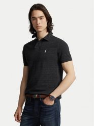 Polo Ralph Lauren Polo Classics 710536856031 Szary Slim Fit. Szare koszulki polo Polo Ralph Lauren, l, bez wzorów, z bawełny, bez kołnierzyka, bez ramiączek. Za 309.99 zł.