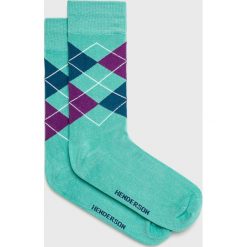 Henderson - Skarpety. Niebieskie skarpety Henderson, bez wzorów, z elastanu. W wyprzedaży za 14.90 zł.