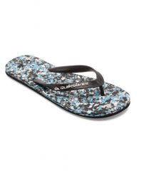 Klapki dla Mężczyzn MOLOKAI RECYCLED Multicolore. Niebieskie klapki Quiksilver, z gumy. Za 72.99 zł.