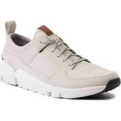 Sneakersy CLARKS - Triactive Run 261322777 White Leather. Buty sportowe casual marki Clarks. W wyprzedaży za 299.00 zł.