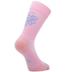 HAPPY DAY PINK - SKARPETKI DO BIEGANIA. Czerwone skarpety SPORCKS, bez wzorów, z nylonu. Za 156.00 zł.