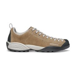 Buty do chodzenia męskie Scarpa Mojito Fossil. Brązowe buty trekkingowe Scarpa, bez wzorów, z gumy, bez zapięcia. Za 782.00 zł.