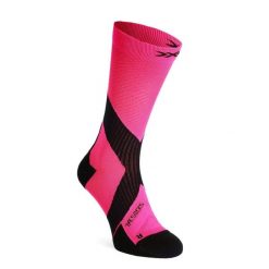 Skarpety rowerowe X-Socks Bike Expert Crew. Czerwone skarpety X-Socks, bez wzorów. Za 129.99 zł.