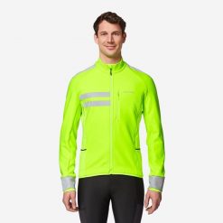Second Life - Kurtka zimowa na rower szosowy Van Rysel... - Stan Zadowalający. Żółte kurtki VAN RYSEL, na zimę, xl, bez wzorów, z materiału, bez kaptura. Za 226.99 zł.