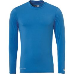 Bluza Uhlsport Distinction Colors Baselayer. Niebieskie bielizna termoaktywna Uhlsport, xl, bez wzorów, bez ramiączek, do piłki nożnej. Za 147.50 zł.