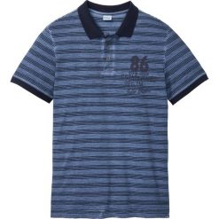 Shirt polo bonprix indygo w paski. Koszulki polo marki bonprix. Za 69.99 zł.
