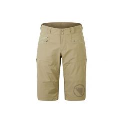 Spodenki rowerowe męskie Endura Singletrack II Short. Brązowe spodenki rowerowe ENDURA, m, bez wzorów. Za 421.00 zł.