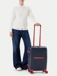 Beverly Hills Polo Club Walizka kabinowa CEO-BHPC-WAL-005-S Granatowy. Niebieskie walizki Beverly Hills Polo Club, bez wzorów. Za 299.99 zł.