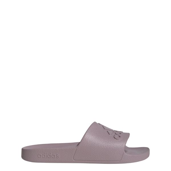 Klapki basenowe dla dorosłych Adidas Adilette Aqua. Czerwone klapki Adidas, z materiału. Za 89.99 zł.