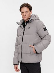Calvin Klein Kurtka zimowa Crinkle K10K110336 Szary Regular Fit. Szare kurtki CALVIN KLEIN, na zimę, m, bez wzorów, z syntetyku, bez kaptura. Za 849.99 zł.