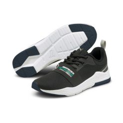 Buty do chodzenia męskie Puma MSPF1 WIRED RUN. Czarne buty do biegania Puma, bez wzorów, bez zapięcia, trekkingowe. Za 183.99 zł.