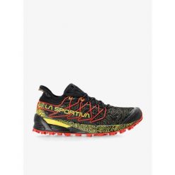 Buty trailowe męskie La Sportiva Mutant. Czarne buty do biegania La Sportiva, bez wzorów, z materiału, bez zapięcia, do biegania. Za 629.99 zł.