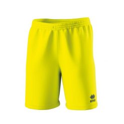 Szorty Errea Edo. Żółte krótkie spodenki sportowe ERREA, m, bez wzorów, z materiału. Za 137.50 zł.