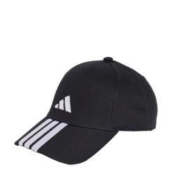 Czapka 3-Stripes New Logo Baseball. Białe czapki zimowe Adidas, bez wzorów, z materiału. Za 89.95 zł.
