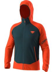 DYNAFIT Kurtka funkcyjna "TRANSALPER LIGHT" w kolorze pomarańczowo-antracytowym rozmiar: S. Czarne kurtki outdoor i hardshell Dynafit, s, bez wzorów, bez kaptura. Za 233.33 zł.