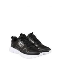 Bikkembergs Sneakersy "Frederic" | B4BKM0170 | Frederic | Mężczyzna | Czarny, Grafitowy. Czarne buty sportowe casual Bikkembergs, bez wzorów, z syntetyku, bez zapięcia. W wyprzedaży za 499.00 zł.