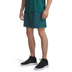 Under Armour Męskie Szorty Tech Vent 6010858. Zielone krótkie spodenki sportowe Under Armour, m, bez wzorów, z elastanu. Za 161.00 zł.