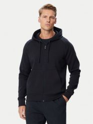 BOSS Bluza Saggy 50565305 Granatowy Regular Fit. Niebieskie bluzy Boss, m, bez wzorów, z bawełny, bez kaptura. Za 749.99 zł.