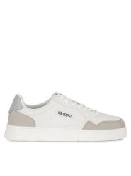 Kappa Sneakersy AW24-3C008 Biały. Białe buty sportowe casual Kappa, bez wzorów, z syntetyku, bez zapięcia. Za 159.99 zł.