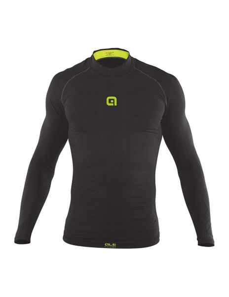 Koszulka termoaktywna męska Alé Cycling Seamless S1 Carbon. Czarne bielizna termoaktywna ALÉ CYCLING, m, bez wzorów, z elastanu, bez ramiączek, rowerowe. Za 412.65 zł.