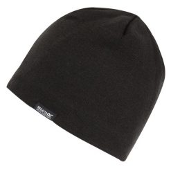 Czapka turystyczna Regatta Brevis Beanie II czarna. Czarne czapki zimowe Regatta, bez wzorów. W wyprzedaży za 34.99 zł.