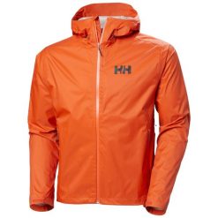Kurtka turystyczna Helly Hansen Loke Terra. Brązowe kurtki Helly Hansen, bez wzorów, bez kaptura. Za 638.50 zł.