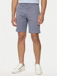 Boss Szorty materiałowe Chino-Slim 50513026 Niebieski Slim Fit. Niebieskie szorty Boss, m, bez wzorów, z bawełny. Za 479.99 zł.