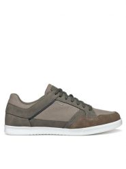 Geox Sneakersy U Walee U552CB 010EK C1018 Szary. Szare buty sportowe casual Geox, bez wzorów, z materiału, bez zapięcia. Za 349.99 zł.