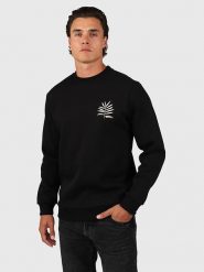 Brunotti Bluza "Navaldor" w kolorze czarnym rozmiar: XL. Czarne bluzy Brunotti, xl, bez wzorów, z bawełny, bez kaptura. Za 121.99 zł.