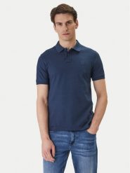 BOSS Polo Passenger 50507803 Granatowy Slim Fit. Niebieskie koszulki polo Boss, m, bez wzorów, z bawełny, bez kołnierzyka, bez ramiączek. Za 399.99 zł.