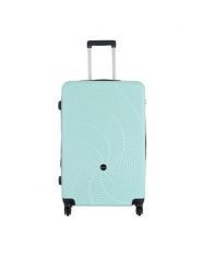 Semi Line Walizka duża T5923-3 Zielony. Zielone walizki Semi-line, bez wzorów, z tworzywa sztucznego, duże. Za 239.99 zł.