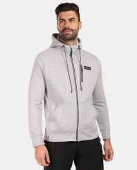 Męska bawełniana bluza z kapturem Kilpi DANILO-M. Szare bluzy z kapturem Kilpi, m, bez wzorów, z bawełny, z kapturem. Za 318.77 zł.
