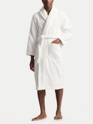 Polo Ralph Lauren Szlafrok 714966109001 Biały. Białe szlafroki Polo Ralph Lauren, m, bez wzorów, z bawełny, bez ramiączek, bez kaptura. Za 1,299.00 zł.