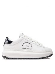 KARL LAGERFELD Sneakersy KL57538 Biały. Białe buty sportowe casual KARL LAGERFELD, bez wzorów, ze skóry, bez zapięcia. Za 839.99 zł.