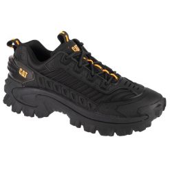 Buty sportowe Sneakersy męskie, Caterpillar Intruder Mecha. Czarne buty sportowe casual CATerpillar, bez wzorów, z materiału, bez zapięcia. Za 729.99 zł.