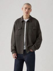 Levi's Kurtka koszulowa w kolorze czarnym rozmiar: XL. Czarne kurtki Levi's®, s, bez wzorów, z bawełny, bez kaptura. Za 215.77 zł.