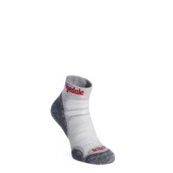 Skarpety turystyczne męskie Bridgedale Hike Ultralight Performance Ankle. Szare skarpety Scarpa, bez wzorów. Za 83.99 zł.