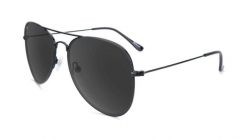 Okulary przeciwsłoneczne dla dorosłych - kategoria 3 z polaryzacją - Black /. Czarne okulary przeciwsłoneczne KNOCKAROUND. Za 186.15 zł.
