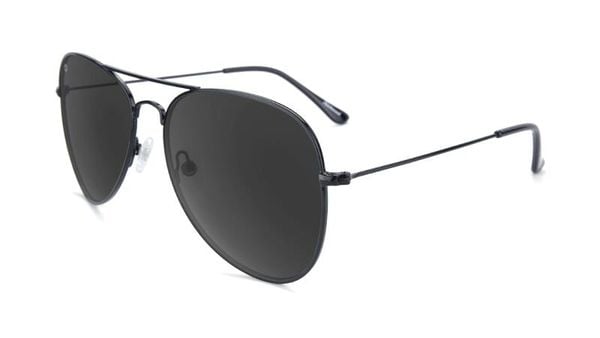 Okulary przeciwsłoneczne dla dorosłych - kategoria 3 z polaryzacją - Black /. Czarne okulary przeciwsłoneczne KNOCKAROUND. Za 187.00 zł.