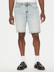 Calvin Klein Jeans Szorty jeansowe J30J327185 Niebieski Regular Fit. Niebieskie szorty Calvin Klein Jeans, m, bez wzorów, z bawełny. Za 279.99 zł.